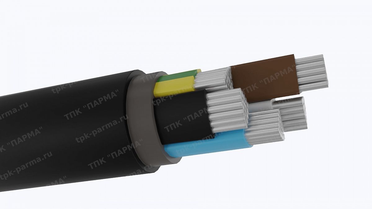 Фотография провода Кабель АВВГнг(A)-ХЛ 5х35