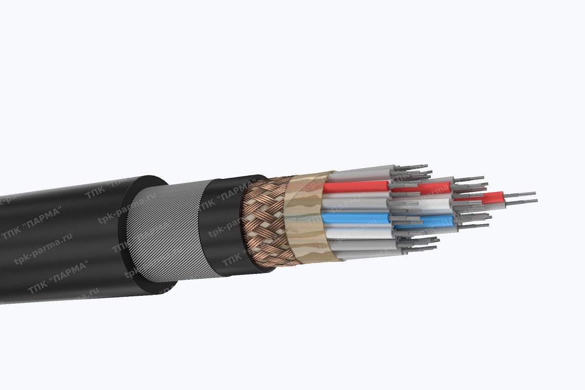 Фотография провода Кабель МКЭШВнг(A)-HF 19х(2х0,75)э